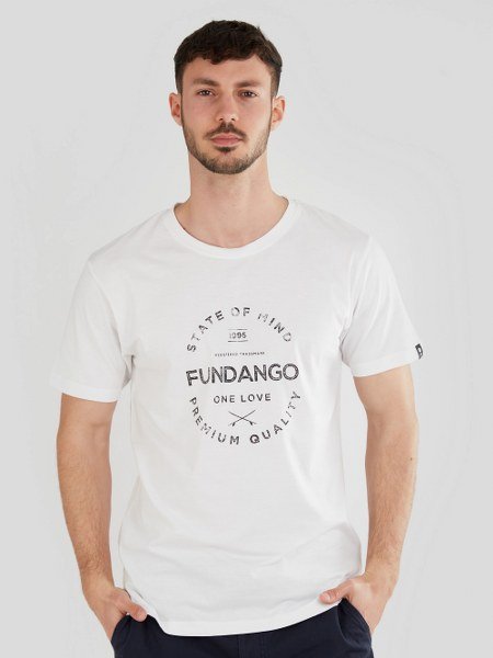 Fundango Férfi Póló Basic-T Logo 04 1TSAE04-100