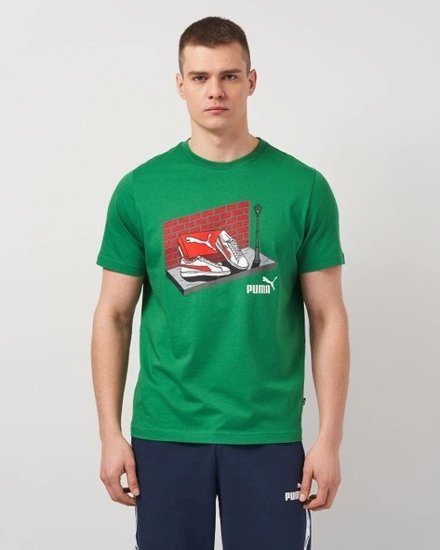 Puma Férfi Póló GRAPHICS Sneaker Box Tee 680175-86