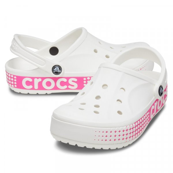 Crocs Papucs Bayaband Logo Motion Clog 206852-100