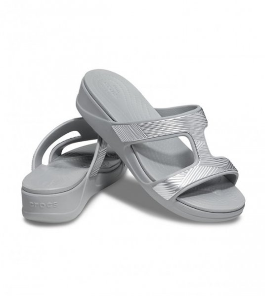 Crocs Női Papucs Crocs Monterey Metallic SO Wedge W 207144-007