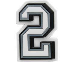 Crocs Jibbitz Jibbitz Number 2 10006950