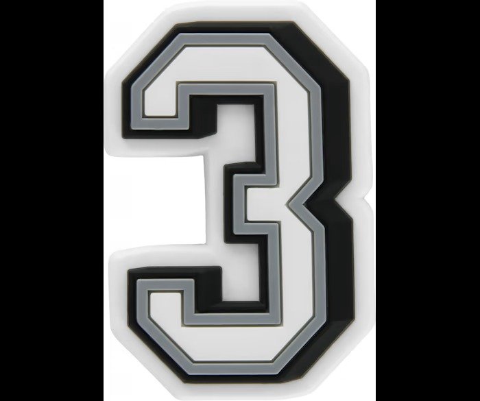 Crocs Jibbitz Jibbitz Number 3 10006951