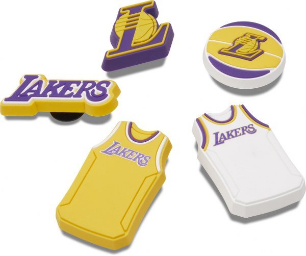 Crocs Jibbitz NBA Los Angeles Lakers 5Pack 10011275