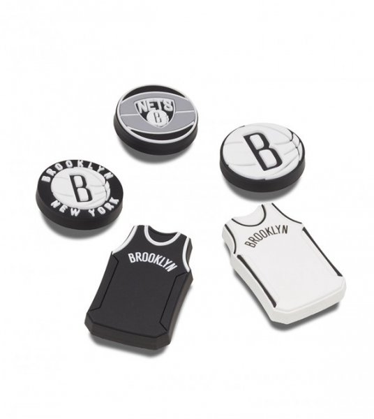 Crocs Jibbitz NBA Brooklyn Nets 5Pck 10011800