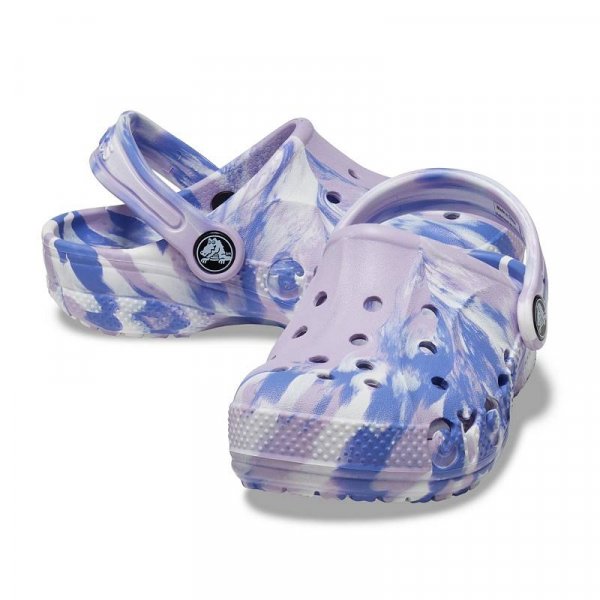 Crocs Gyerek Papucs Baya Marbled Clog T 206977-5PT