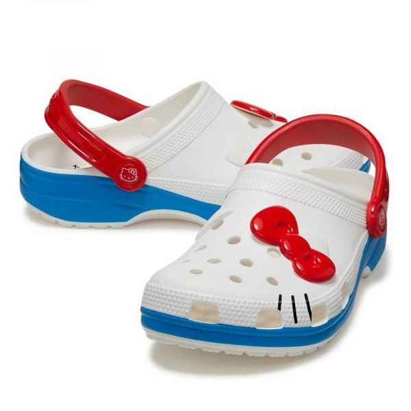 Crocs Papucs Hello Kitty IAM Classic Clog 209438-100