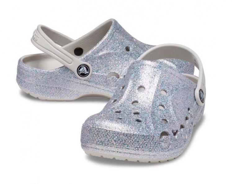 Crocs Gyerek Papucs Baya Glitter Clog K 207015-040