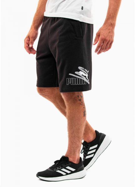 Puma Férfi Short ESS+ LOGO LAB Graphic Shorts 678989-01