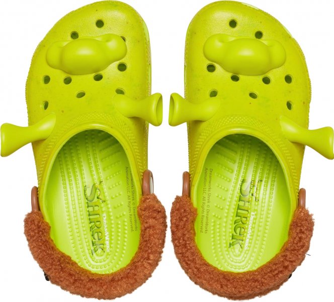 Crocs Gyerek Papucs Dreamworks Shrek Classic Clog T 209375-3TX