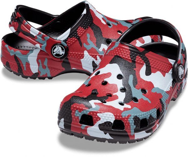 Crocs Gyerek Papucs Classic Camo Clog K 207594-063