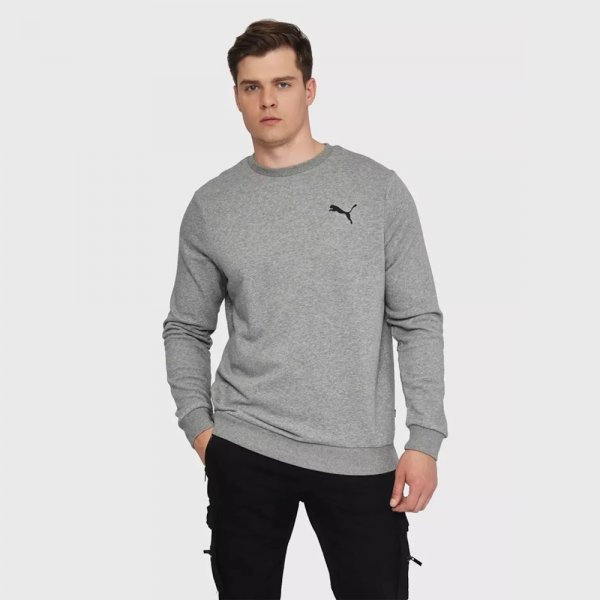 Puma Férfi Pulóver ESS Small Logo Crew 586684-03