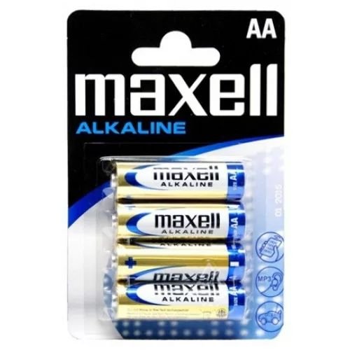 Maxell Alkáli Tartós Ceruza Elem LR6 4db/Csom