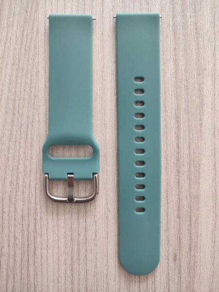 Színes szilikon óraszíj, okosóra szilikon pótszíj 20 mm