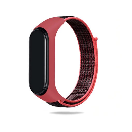 Xiaomi Mi Band 3/4/5/6/7 okoskarkötő tépőzáras pótszíj