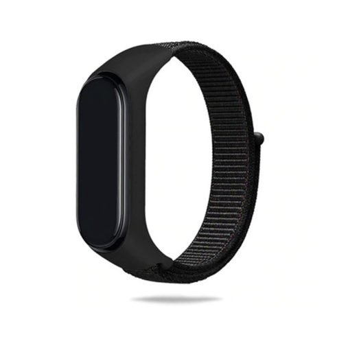 Xiaomi Mi Band 3/4/5/6/7 okoskarkötő tépőzáras pótszíj