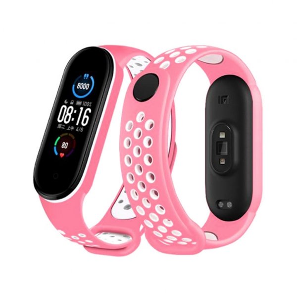 Xiaomi Mi Band 5 / Mi Band 6 okoskarkötő dupla sport pótszíj 10 színben