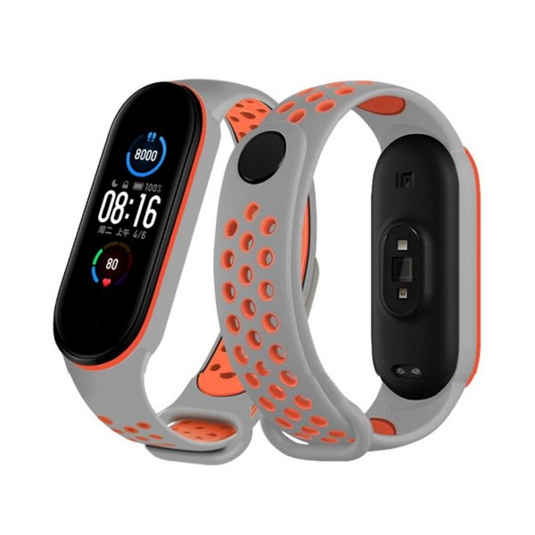 Xiaomi Mi Band 5 / Mi Band 6 okoskarkötő dupla sport pótszíj 10 színben