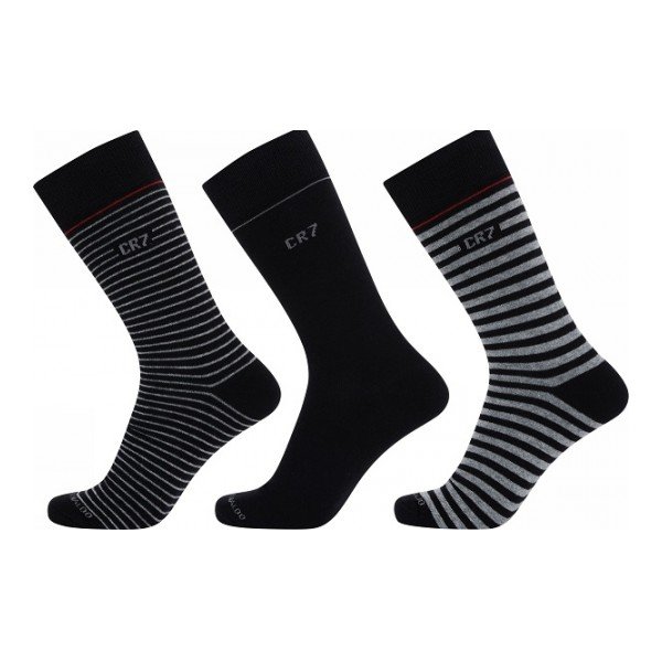 Cr7 Zokni CR7 Mens socks 3-pack in box 8283-80-110