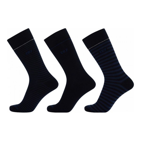 Cr7 Zokni CR7 Mens socks 3-pack in box 8283-80-111