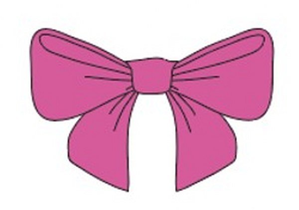 Crocs Jibbitz Dark Romance Pink Bow 10013840