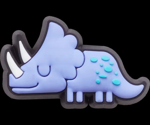 Crocs Jibbitz Purple Dino 10009428 Crocs Jibbitz Purple Dino 10009428