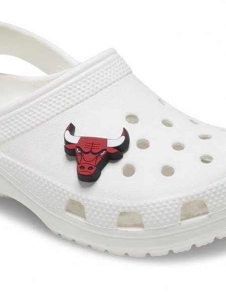 Crocs Jibbitz NBA Chicago Bulls Logo 10011523 Crocs Jibbitz NBA Chicago Bulls Logo 10011523