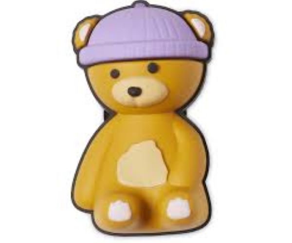Crocs Jibbitz Teddy Bear with Beanie 10011684 Crocs Jibbitz Teddy Bear with Beanie 10011684