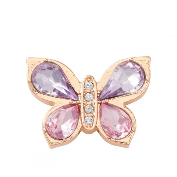 Crocs Jibbitz Gold Butterfly with Gem 10009576
