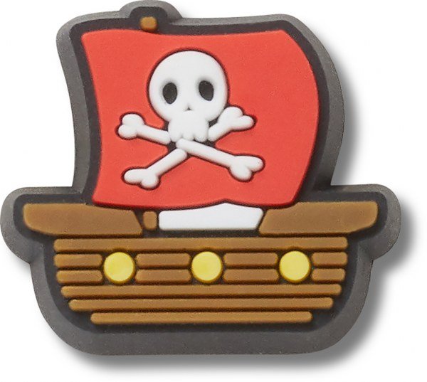 Crocs Jibbitz Tiny Pirate Ship 10013286 Crocs Jibbitz Tiny Pirate Ship 10013286