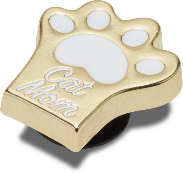 Crocs Jibbitz Gold Cat Mom Paw 10014151