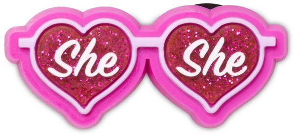 Crocs Jibbitz Glittery She Sunglasses 10014771 Crocs Jibbitz Glittery She Sunglasses 10014771