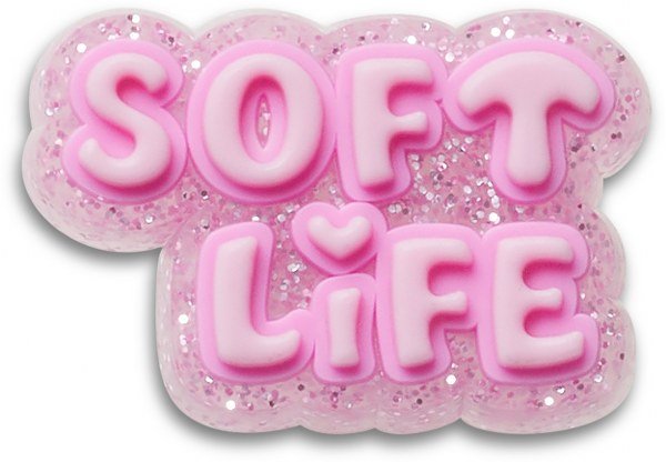 Crocs Jibbitz Tiny Pink Soft Life 10014800