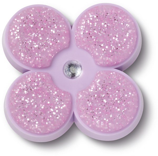 Crocs Jibbitz Tiny Purple Glitter Flower 10014801