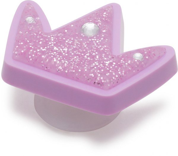 Crocs Jibbitz Tiny Purple Glitter Crown 10014804