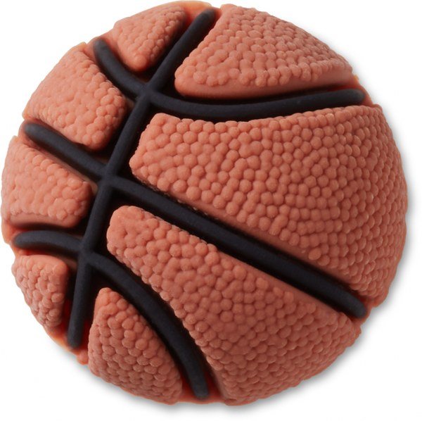 Crocs Jibbitz Textured Basketball 10015078 Crocs Jibbitz Textured Basketball 10015078