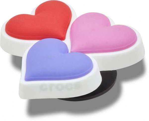 Crocs Jibbitz Pride Heart Trio 10015449