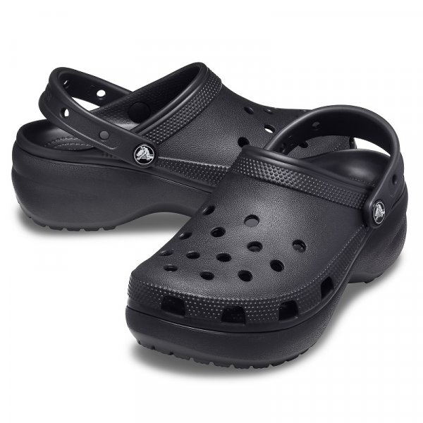 Crocs Női Papucs Classic Platform Clog W 206750-001
