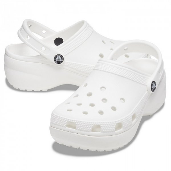 Crocs Női Papucs Classic Platform Clog W 206750-100
