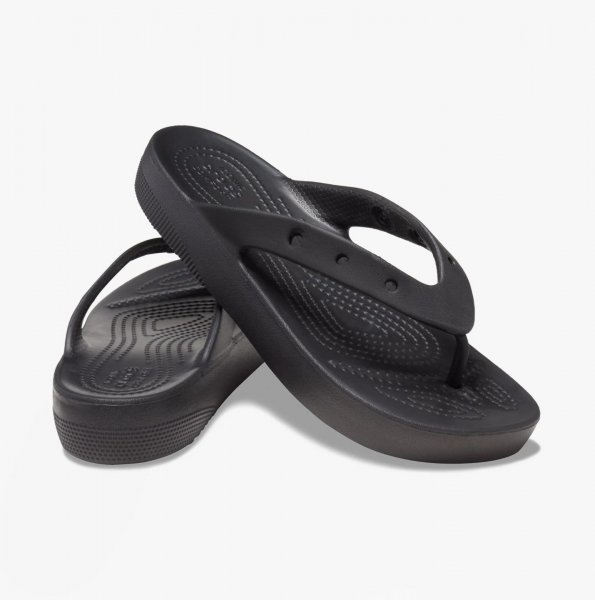 Crocs Női Papucs Classic Platform Flip W 207714-001