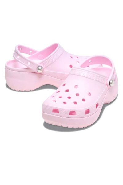 Crocs Női Papucs Classic Platform Pearl Clog 211231-6ZW