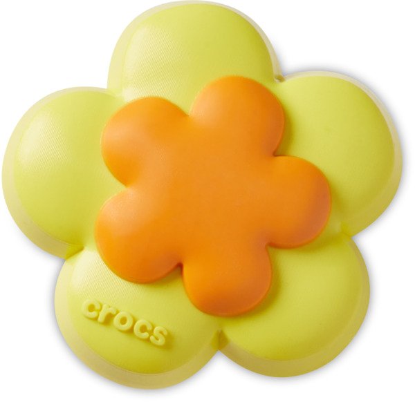 Crocs Jibbitz Yellow Double Flower 10014599