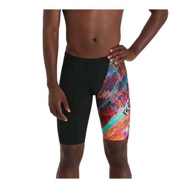 Speedo Férfi Úszónadrág Glitche V-Cut Placement Jammer (UK) 8-09735G642