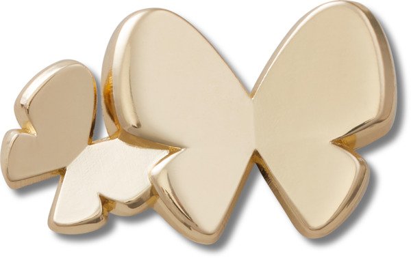 Crocs Jibbitz Gold Butterfly Duo 10014791