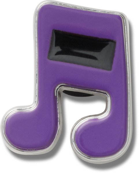 Crocs Jibbitz Purple Music Note 10015204