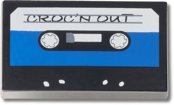Crocs Jibbitz Blue Cassette Tape 10015209