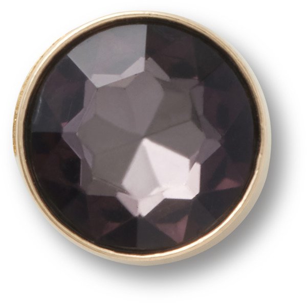 Crocs Jibbitz Gold and Black Circle Gem 10015686