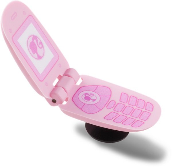Crocs Jibbitz Barbie Flip Phone 10015901