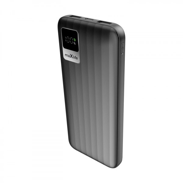 Maxlife powerbank MXPB 07 10000 mAh, fekete