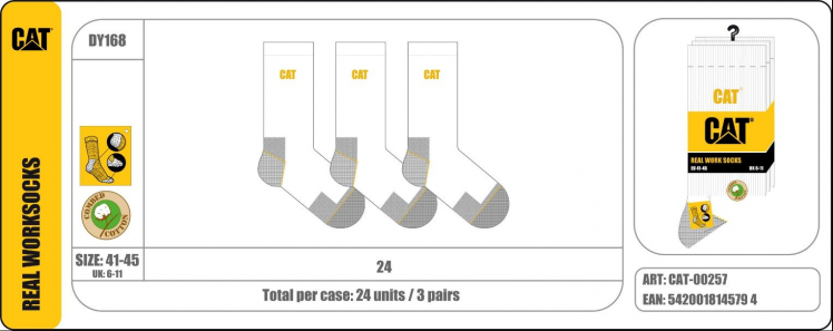 Caterpillar Zokni Munkazokni-DY168 CAT-00257