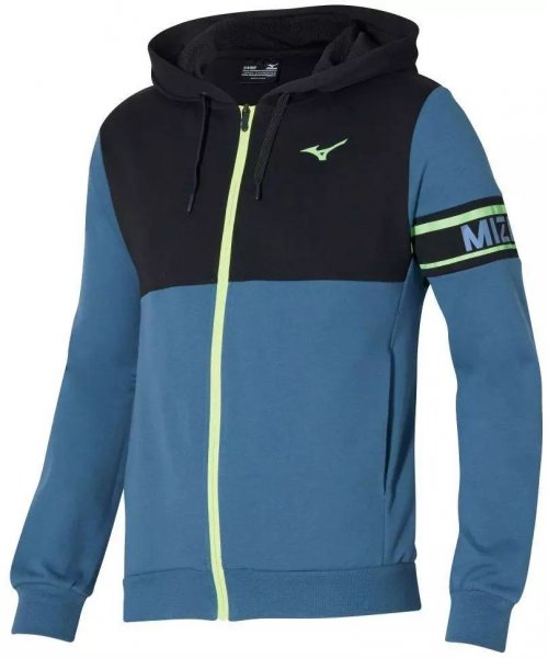 Mizuno Férfi Cipzáras Pulóver Sweat Jacket K2GCA00321